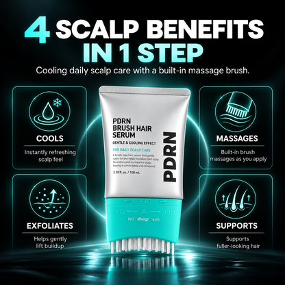🔥 BUY 1, GET 1 FREE! 🎁 PDRN Scalp Renewal Brush Serum ✨