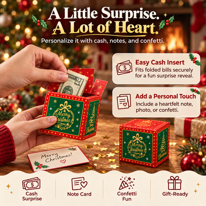 2026 NEW Packaging 🎁 Christmas Pop-Up Surprise Gift Box | 6 Bouncing Boxes
