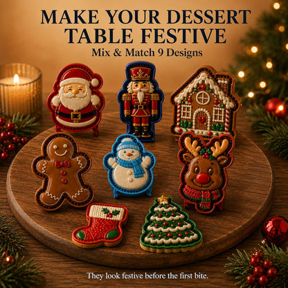 🎅Christmas Sale 90% OFF🍪Design Christmas Mini Pie Mold