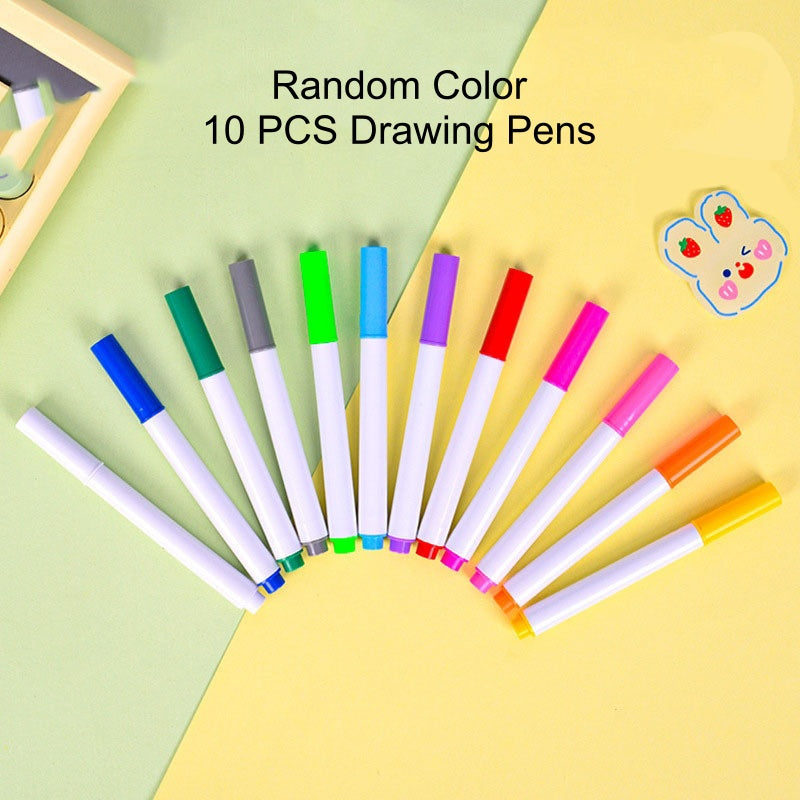 Create Glowing Art Instantly! Erasable Acrylic Drawing Board